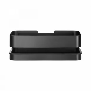 Półka prysznicowa 25 cm nexio, black kod: B66330 - Mydelniczki i dozowniki mydła - miniaturka - grafika 1