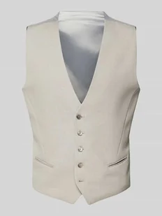 Kamizelka garniturowa z dekoltem w serek model ‘DIWESLEY’ - Kamizelki męskie Kamizelka garniturowa z dekoltem w serek model ‘DIWESLEY’ - Kamizelki męskie - miniaturka - grafika 1