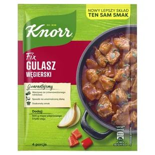Knorr Fix Gulasz węgierski 46g - Przyprawy i zioła sypkie - miniaturka - grafika 1