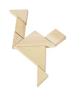 Goki układanka logiczna Tangram - Układanki dla dzieci - miniaturka - grafika 1