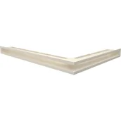 Kratki wentylacyjne - Parkanex Luft Narożna Płytka Lewa 766x547x60 Kremowa - miniaturka - grafika 1