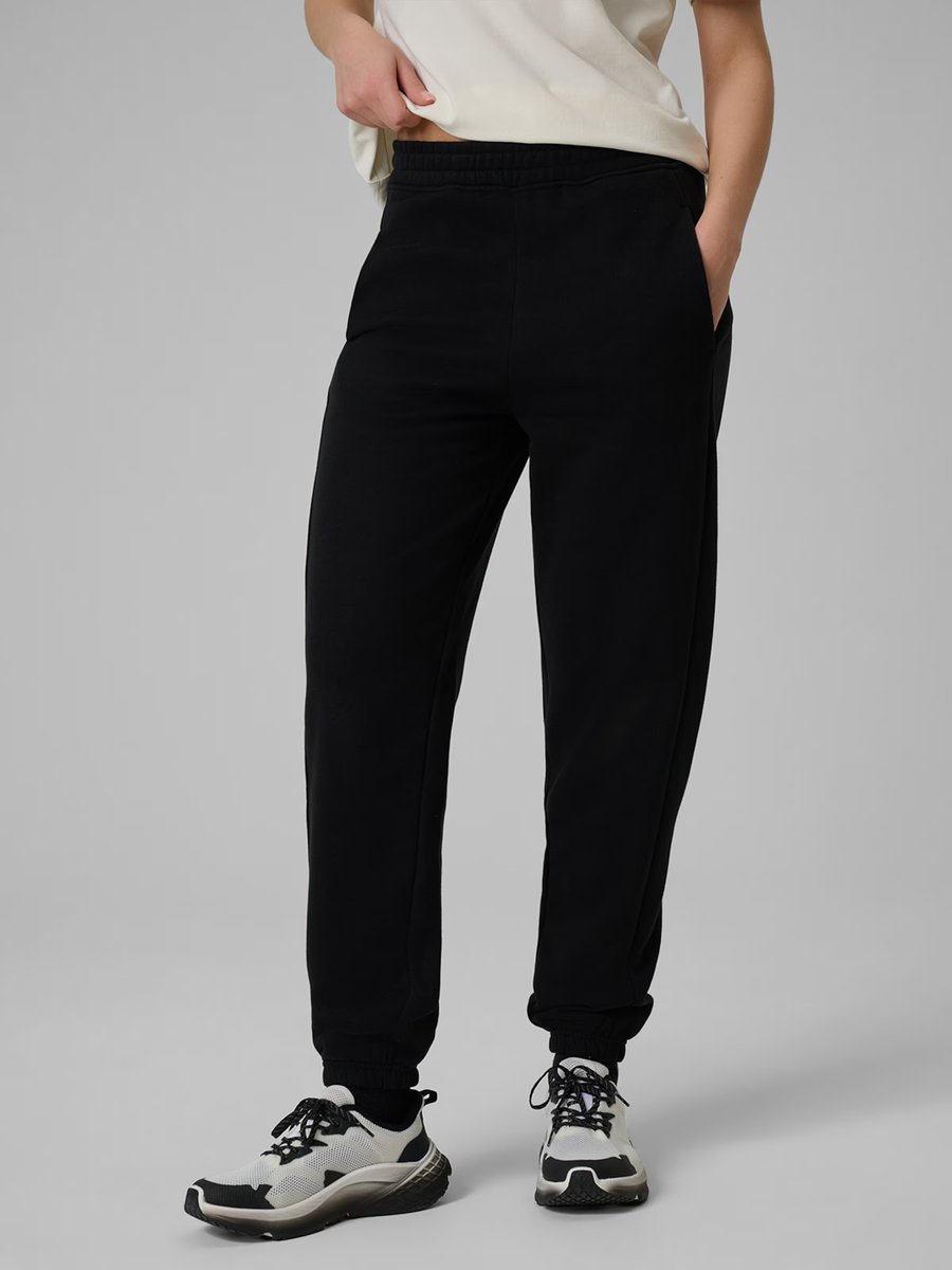 Spodnie dresowe joggery damskie 4F 4FRSS26TTROF1724-20S Czarny S