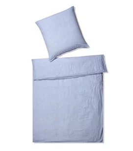 Elegante Poszewka lniana Breeze Light Blue - Pościel - miniaturka - grafika 1