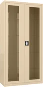 Meble i wyposażenie gabinetów medycznych - MD/2s.1015 szafa lekarska 2-skrzydłowa 1-komorowa beżowa - miniaturka - grafika 1