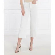 Spodnie damskie - Michael Kors Jeansy FRAYED WB CROP FLARE | Cropped Fit - miniaturka - grafika 1