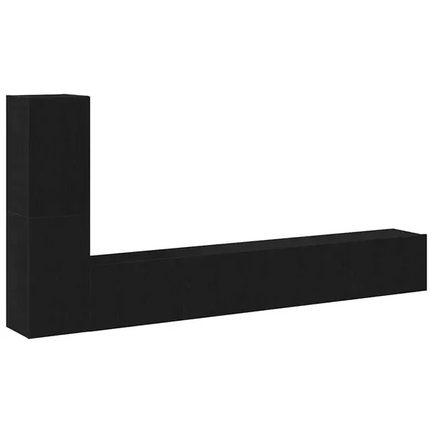 Zestaw szafek RTV 3 pcs Czarny dąb 100 x 30 x 30 cm