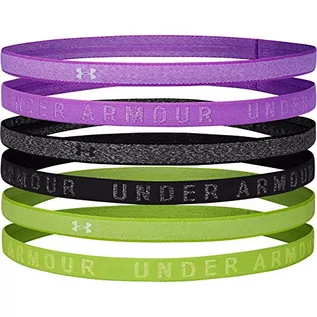 Torebki damskie - Under Armour elenky UA Heather Mini Headband (6pk)-PPL - UNI 1311044-568_UNI - grafika 1