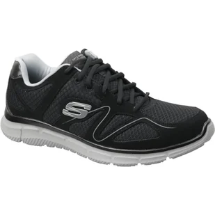 Buty do chodzenia męskie, Skechers Satisfaction - Buty sportowe męskie - miniaturka - grafika 1