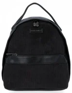 Torebki damskie - Plecaczek Damski firmy David Jones Czarny - miniaturka - grafika 1