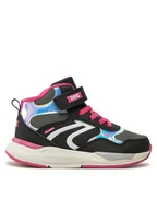 Buty dla dziewczynek - Primigi Sneakersy 6962100 Czarny - miniaturka - grafika 1