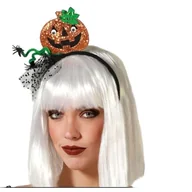 Zabawy w naśladowanie dorosłych - BigBuy Carnival Opaska Dynia Halloween - miniaturka - grafika 1