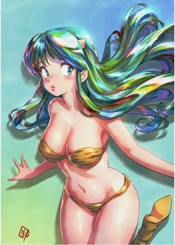 Plakat Anime Urusei Yatsura URUSEI_025 A3 Custom Manga