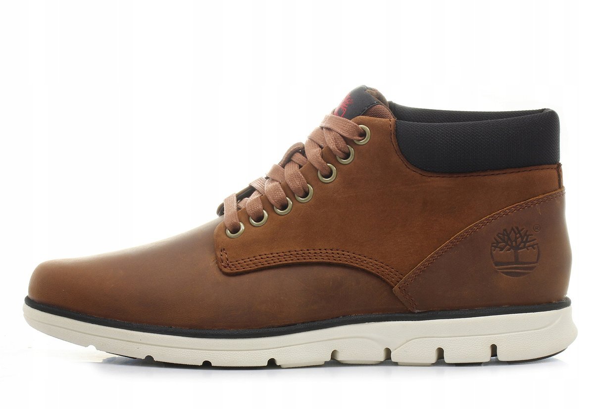 TIMBERLAND TRZEWIKI MĘSKIE BRĄZOWE ZE SKÓRĄ 42 26LA