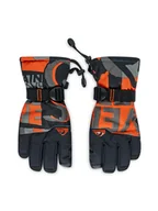 Rękawice narciarskie - Quiksilver Quiksilver Mission Gloves Youth, czarny/pomarańczowy M | 6,5 2021 Rękawice narciarskie EQBHN03030-NZE6-M - miniaturka - grafika 1