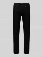 Spodnie męskie - Jeansy o kroju regular fit z wpuszczanymi kieszeniami - miniaturka - grafika 1