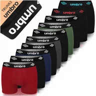 Majtki męskie - Zestaw UMBRO Bokserki Męskie 10 sztuk Bawełniane BM564 Rozmiar M - miniaturka - grafika 1