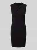 Sukienki - Sukienka mini z lejącym dekoltem - miniaturka - grafika 1