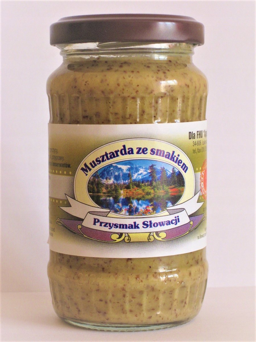 Musztarda stołowa Przysmak Słowacji 200 g