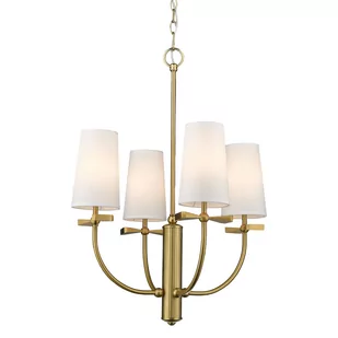 Cosmo Light Lampa wisząca BOW mosiądz P04190BR - Lampy sufitowe - miniaturka - grafika 2