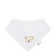 Akcesoria i dodatki do ubrań dla dzieci - Steiff Unisex Baby Basic chusta na szyję GOTS, Celestial Blue, jeden rozmiar - miniaturka - grafika 1