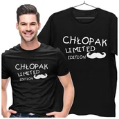 Walentynki - KOSZULKA NA WALENTYNKI PREZENT DLA CHŁOPAKA CHŁOPAK LIMITED EDITION - miniaturka - grafika 1