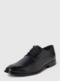 Buty derby z mieszanki skóry model ‘Milko’ - Półbuty męskie - miniaturka - grafika 1
