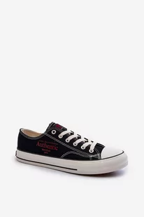 Trampki Męskie Big Star NN174056 Czarne-44 - Trampki męskie - miniaturka - grafika 1