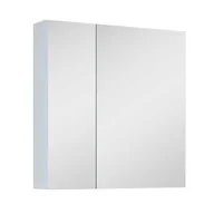 Szafki łazienkowe - Szafka wisząca z lustrem 60 2D White (20/40) Elita - miniaturka - grafika 1