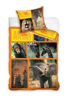 Pościel dla dzieci - Komplet pościeli Animal Planet Dzikie Zwierzęta 135 x 200 cm, 70 x 80 cm - miniaturka - grafika 1