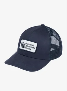 Czapka z daszkiem Marmot Retro Trucker Hat - thunderhead - Czapki męskie - miniaturka - grafika 1