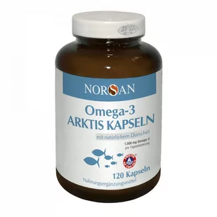 Omega Pharma NORSAN 3 Arktis (Praca serca, mózgu i oczu) 120 Kapsułek - Witaminy i minerały - miniaturka - grafika 1