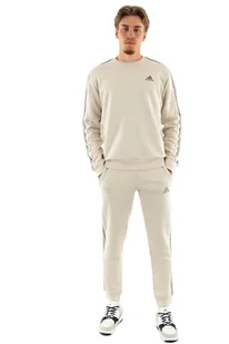 adidas Męska bluza polarowa Essentials z 3 paskami bluza z długim rękawem (opakowanie 1 szt.) - Bluzy męskie - miniaturka - grafika 1