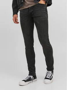 Jack & Jones Jeansy Glenn 12237350 Czarny Slim Fit - Spodnie męskie - miniaturka - grafika 1
