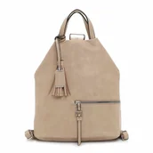 Plecaki - Tamaris Nele Plecak miejski 40 cm taupe - miniaturka - grafika 1