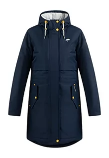 Płaszcze damskie - SCHMUDDELWEDDA Damski płaszcz zimowy, granatowy, XL - grafika 1