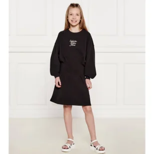 Calvin Klein Jeans Sukienka - Sukienki i spódniczki dla dziewczynek - miniaturka - grafika 1