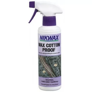 Środki do obuwia i ubrań - Nikwax Bawełna, wosk nikwax w bezpieczny sposób Spray waterproofer 643P01 - grafika 1