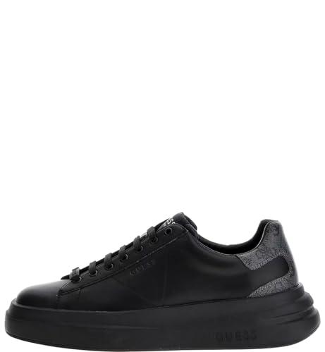 GUESS Elba Carryover, Męskie trampki, Czarny, 46 EU