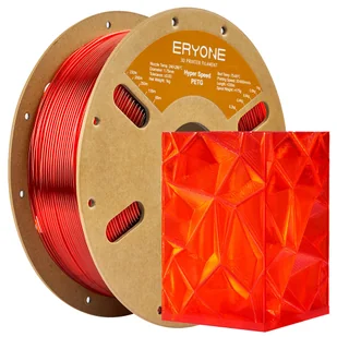 ERYONE High Speed PETG Filament 1kg - Transparent Red - Filamenty i akcesoria do drukarek 3D - miniaturka - grafika 1