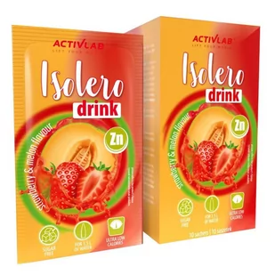 Napój instant bez cukru ISOLERO Drink Activlab - Produkty energetyczne i izotoniki - miniaturka - grafika 1