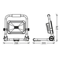 Oświetlenie warsztatowe - Reflektor roboczy LEDVANCE Value Battery z akumulatorem 20W - miniaturka - grafika 1