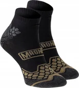 Skarpety termoaktywne - Magnum SKARPETY MAGNUM BERSOR BLACK/GREY/HONEY MUSTARD 36-39 - miniaturka - grafika 1