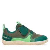 Buty dla chłopców - Sneakersy Reima Tepastelu 5400141B-8920 Zielony - miniaturka - grafika 1