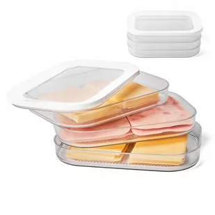 Rosti Mepal Modula 550/3 pojemnik do przechowywania żywności w lodówce, biały 106938030600 - Pojemniki kuchenne - miniaturka - grafika 2