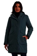 Płaszcze damskie - killtec Damski Parka/wodoodporny płaszcz z odpinanym kapturem Damen Funktionsparka, blaugrau, 38, 43284-000 - miniaturka - grafika 1