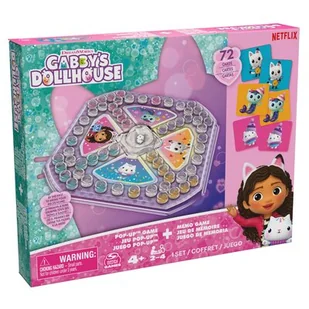 Gra planszowa SPIN MASTER Koci Domek Gabi Chińczyk Pop Up - Gry planszowe - miniaturka - grafika 1