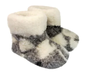 Kapcie Miękkie Ciepłe Wełna 228 [Rozmiary Unisex: 37] - Kapcie męskie - miniaturka - grafika 1