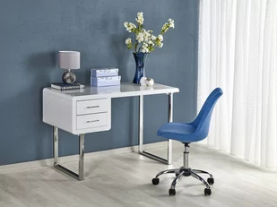 Halmar B30 biurko biały-chrom Halmar V-CH-B/30 - Biurka - miniaturka - grafika 2
