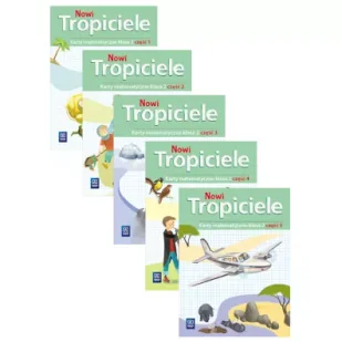 Nowi Tropiciele. Edukacja wczesnoszkolna. Matematyka. Część 1-5. Klasa 2 - Podręczniki dla szkół podstawowych Nowi Tropiciele. Edukacja wczesnoszkolna. Matematyka. Część 1-5. Klasa 2 - Podręczniki dla szkół podstawowych - miniaturka - grafika 1