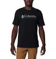 Koszule męskie - Columbia Męska koszula CSC Basic Logo Short Sleeve, czarny/Csc logo retro, 3X Wysokość - miniaturka - grafika 1